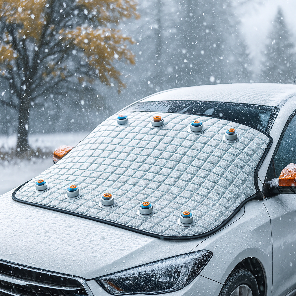 VORELLE™ SnowProof Windshield Protector – Keeps Your Car Clear, Clean & Winter-Ready