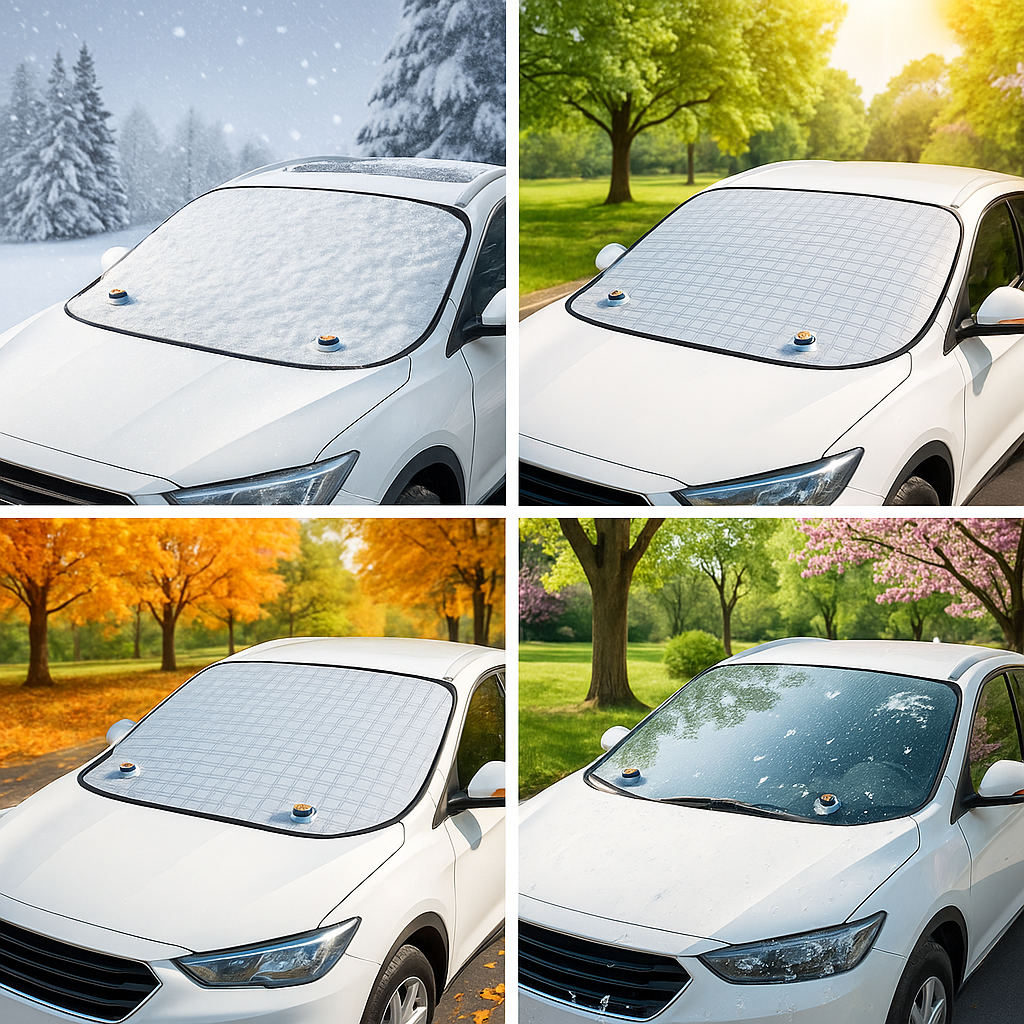VORELLE™ SnowProof Windshield Protector – Keeps Your Car Clear, Clean & Winter-Ready
