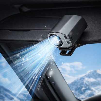 VORELLE™ Arctic Clip Pro — Portable 360° Cooling Fan